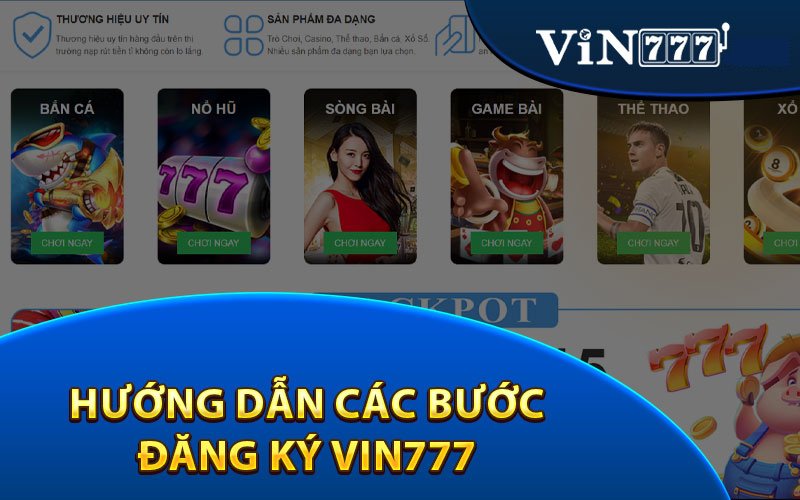 đăng ký Vin777